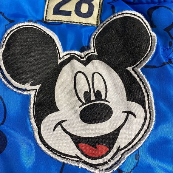 DISNEY Mickey Mouse Blue Puffer Vest - Picture 2 of 8